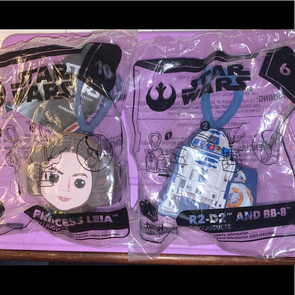 Star Wars McDonalds 2019 happy meal toys-set of 2
